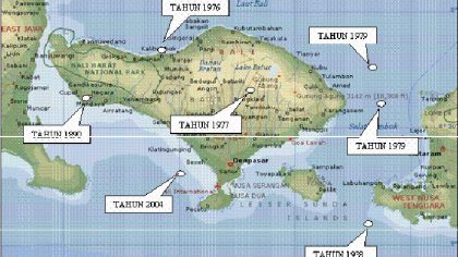 Mengapa Bali Rawan Gempa? Ini Catatan Gempa di Bali Sejak 1917